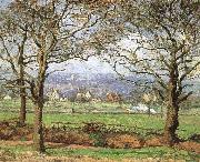 Camille Pissarro Park view oil painting reproduction